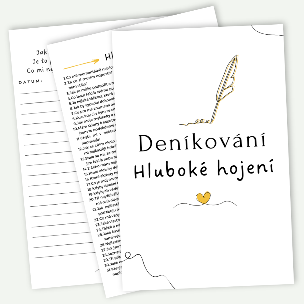 Deníkové otázky: Hluboké hojení