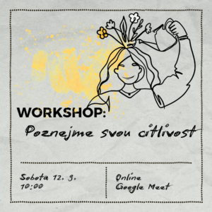 Workshop: Poznejme svou citlivost
